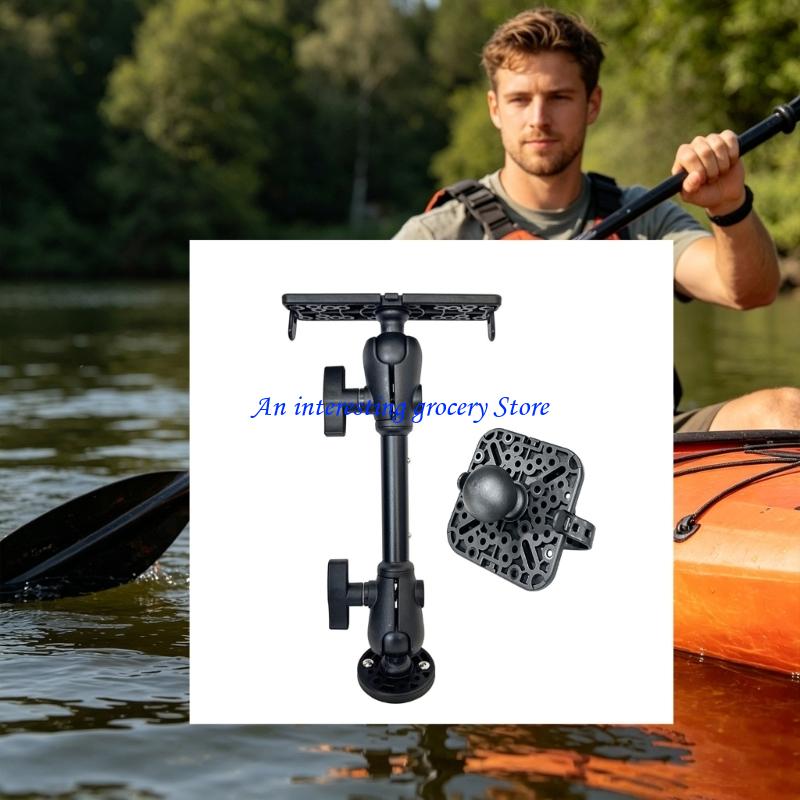 652D 360 درجة الدورية كاياك صي - مراجعة Fishing Kayak Fish Finder Mount وسعره
