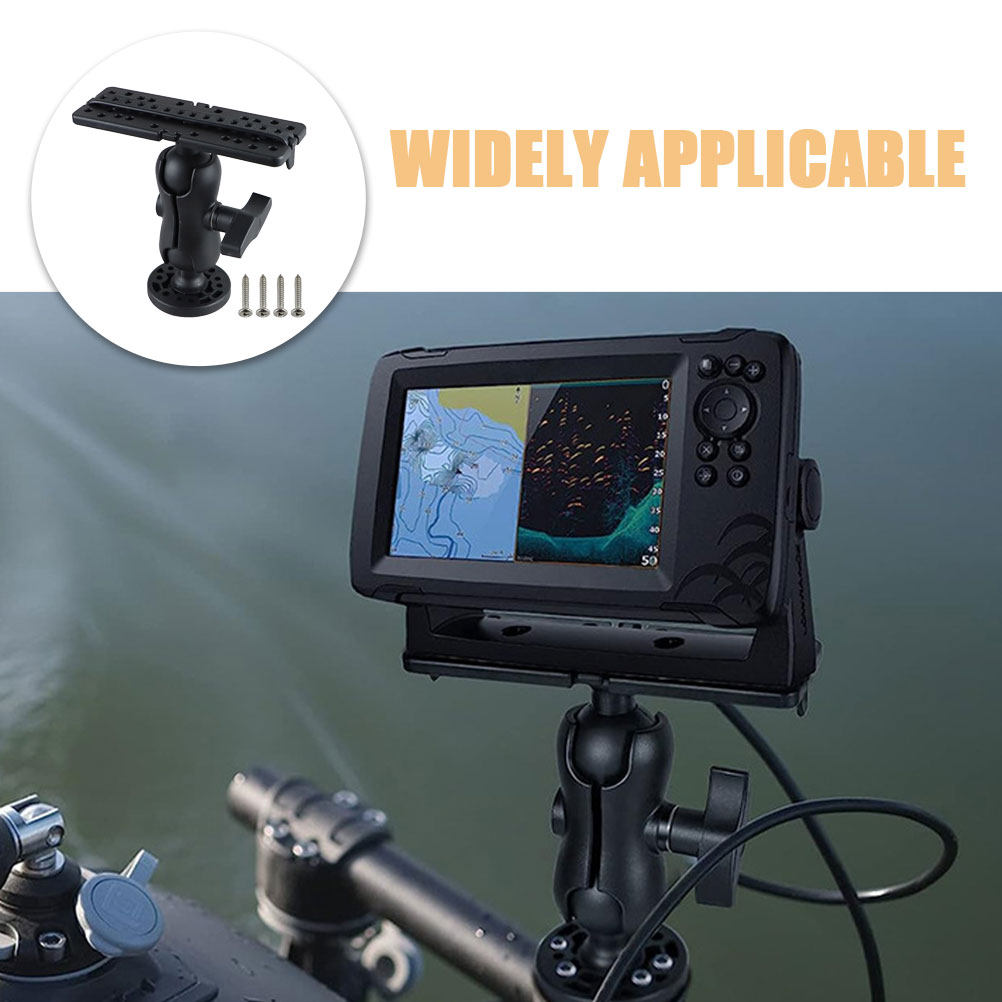 مجموعة واحدة من حامل جهاز تحدي - مراجعة Fishing Kayak Fish Finder Mount وسعره