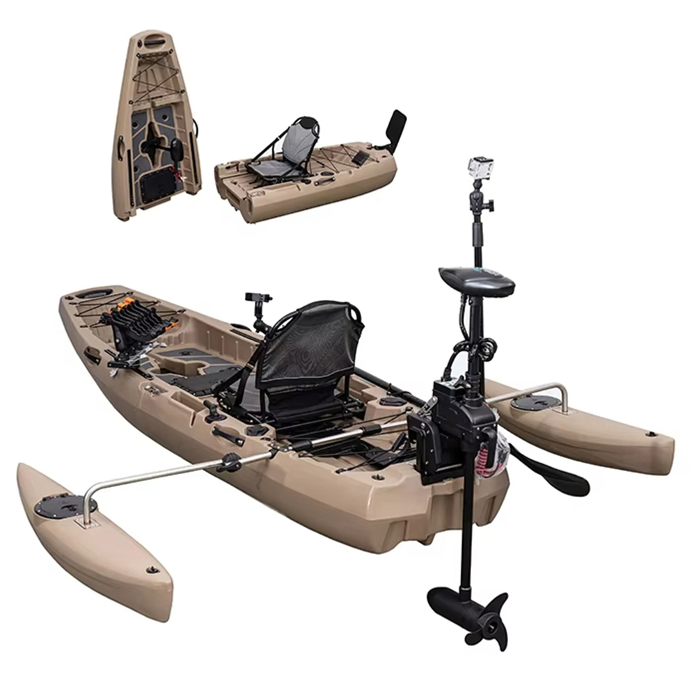 وحدات كاياك مع محرك قارب صيد ا - مراجعة Fishing Kayak Paddle وسعره