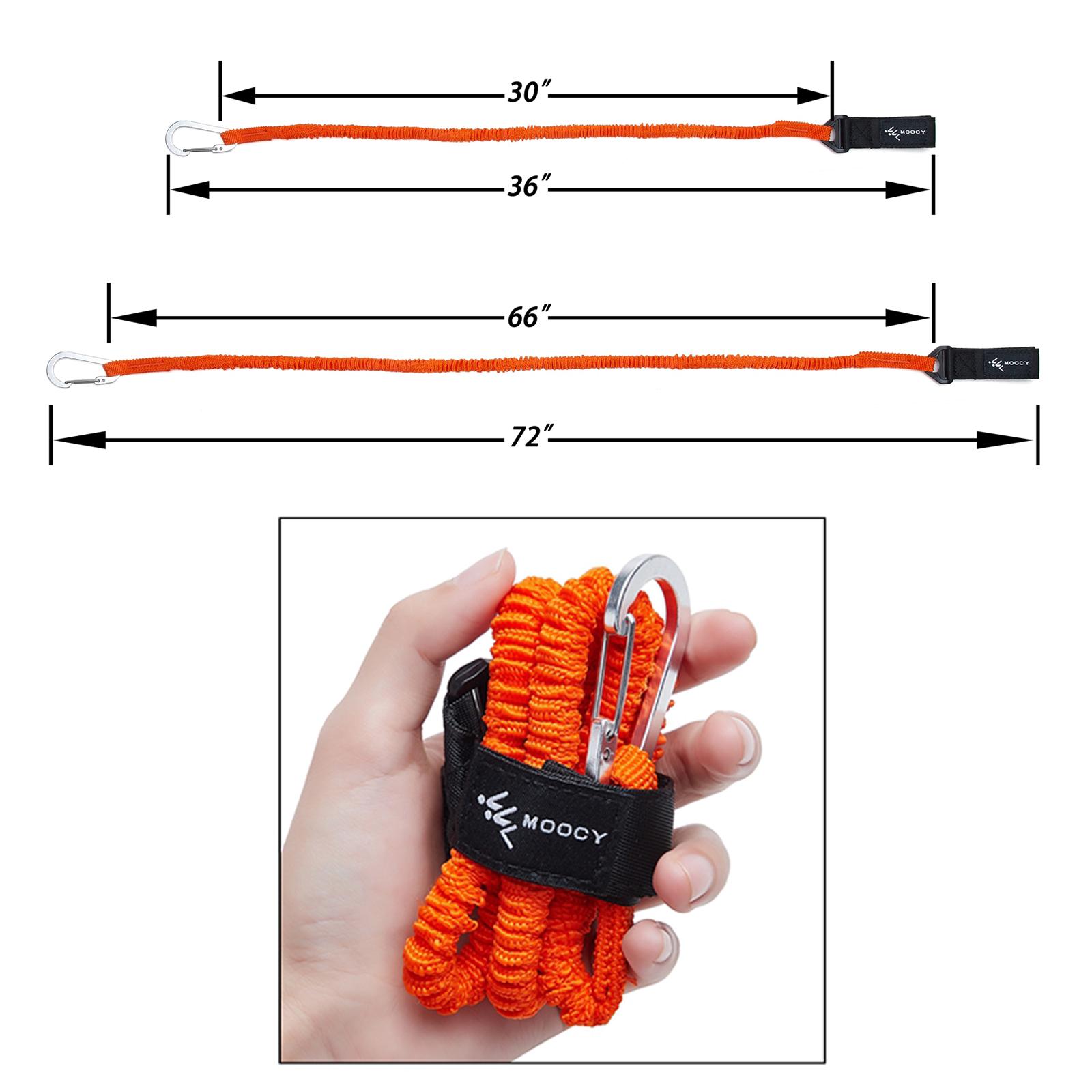 حبل أمان للكاياك وحامل المجداف - مراجعة Fishing Kayak Paddle Leash وسعره