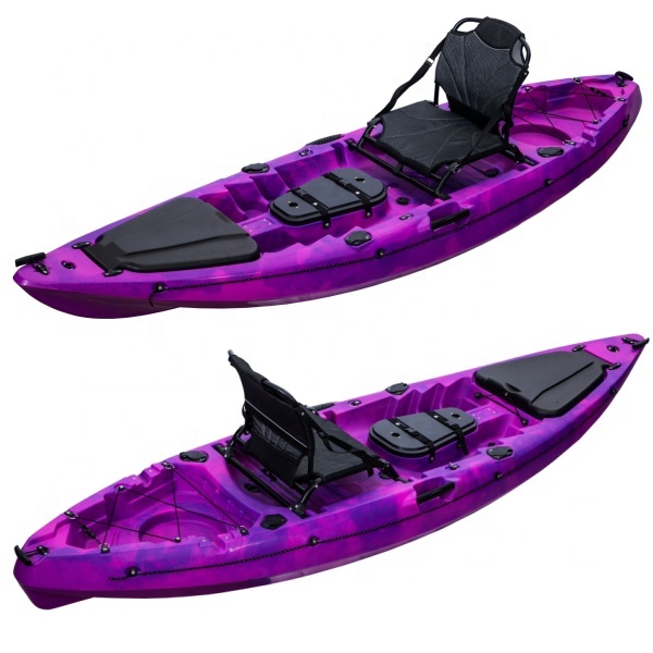 قارب كاياك بلاستيكي للصيد بطول - مراجعة Fishing Kayak Sit On Top وسعره
